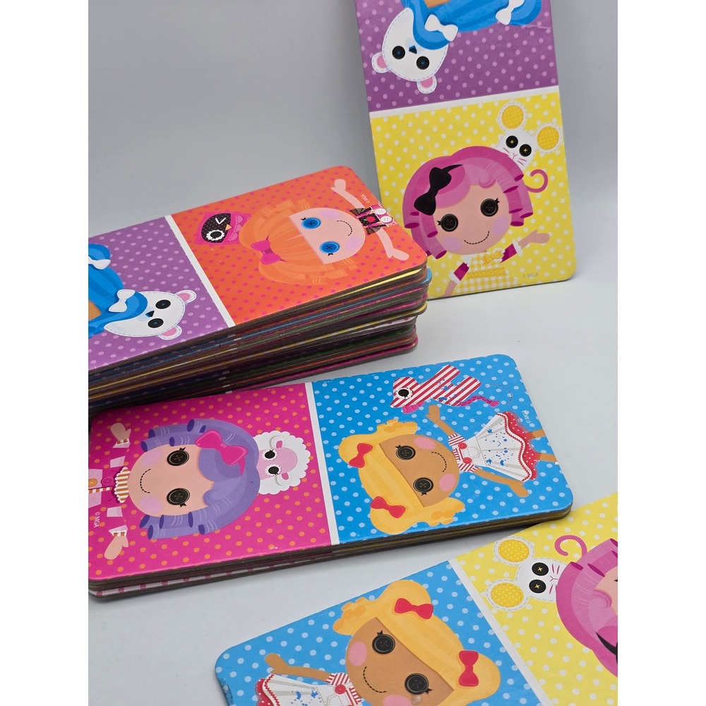 Lalaloopsy Sew Magical Domino Game Y2K Card Game MGA Entertainment 28 Piece